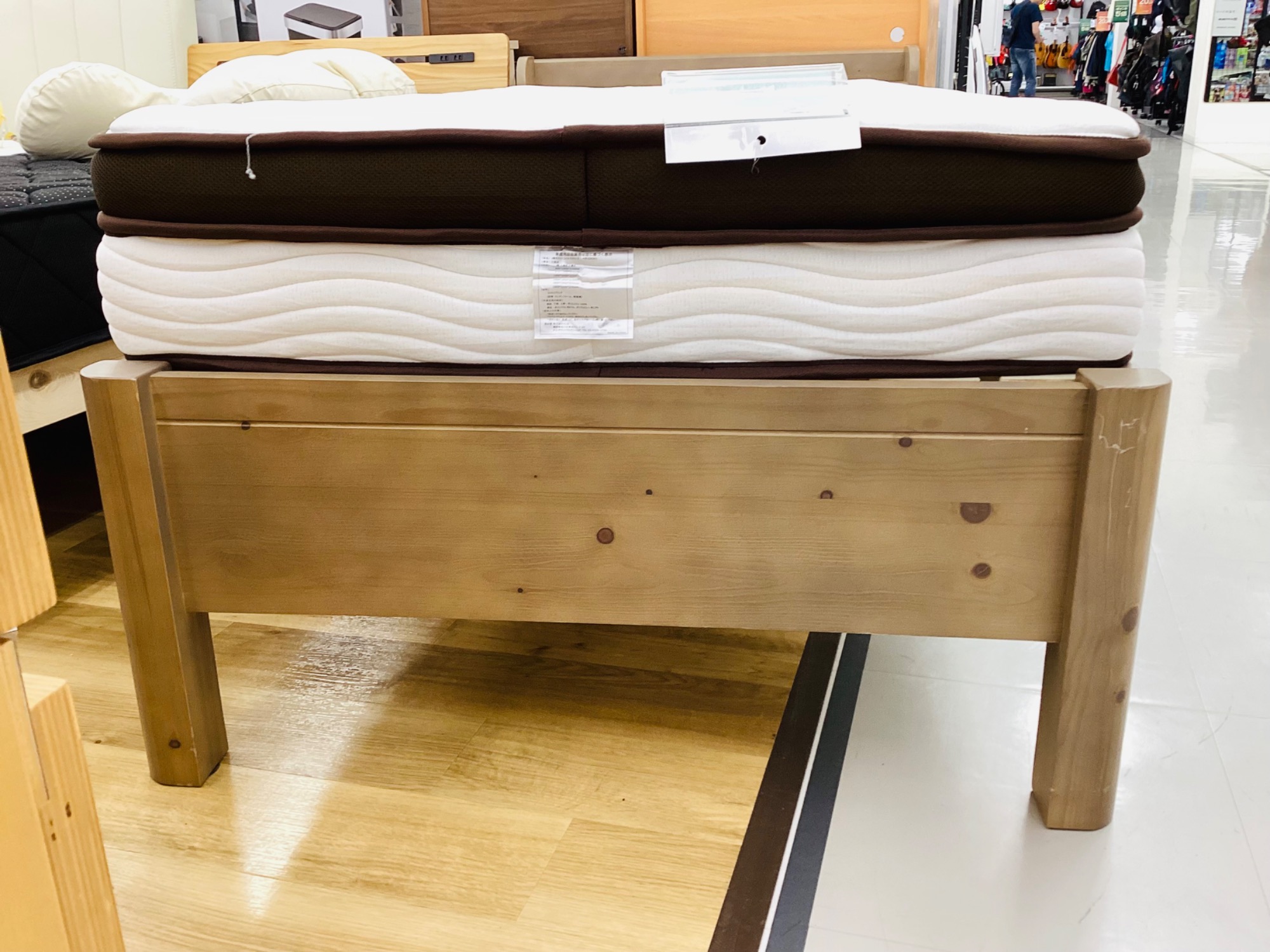 家具ならトレファク吉川店！！   　シングルベッド　収納付き 吉川店】シングルベッド多数展示中！！ 新生活の準備は、ぜひ