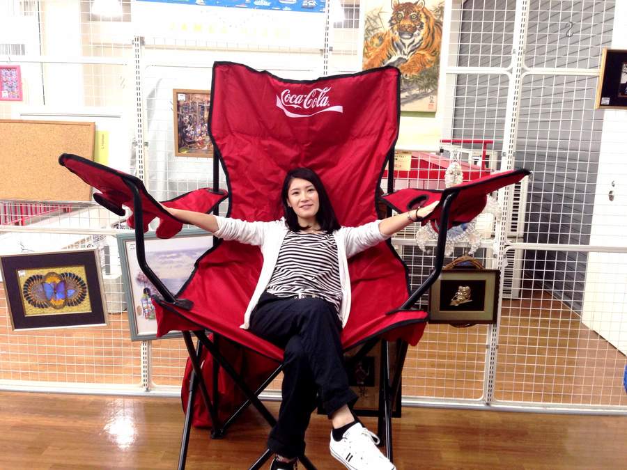 コカ・コーラBIGサイズアウトドアチェア入荷いたしました