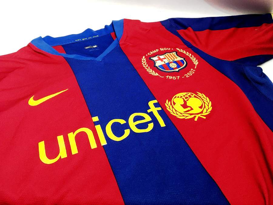 バルセロナ07-08シーズンユニフォーム買取入荷致しました