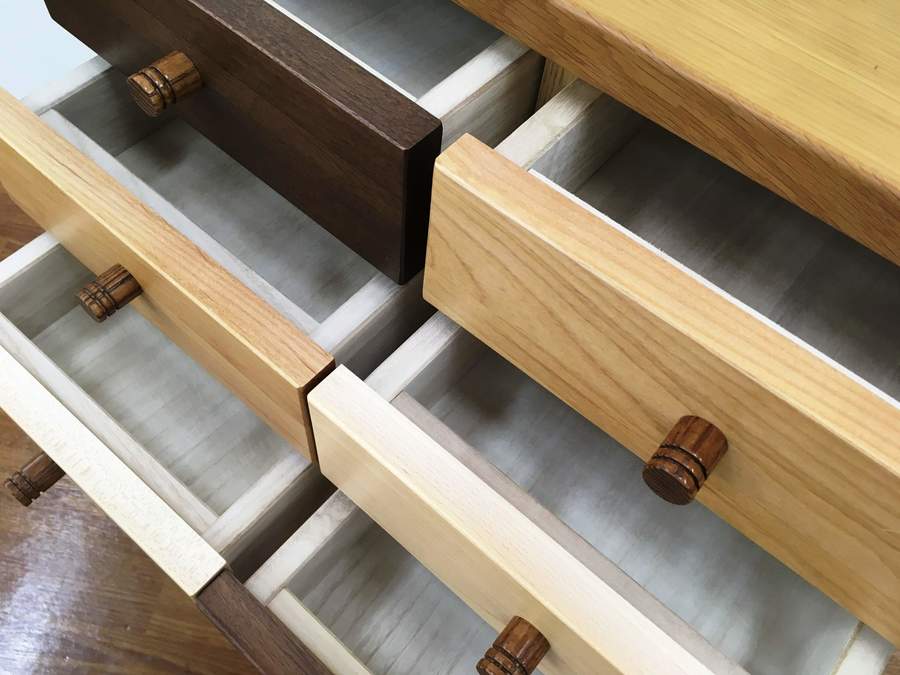 マルヨシ民芸家具 天然木 チェスト マルヨシ民芸 マルヨシ チェスト 4段チェスト maruyoshi 民芸