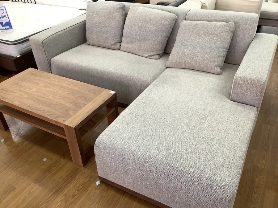 Franc franc【フランフラン】のL字3人掛けソファー入荷しました