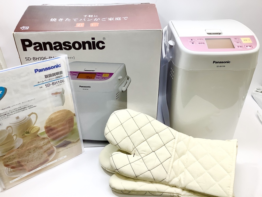 パナソニック ホームベーカリー 1斤タイプ ピンクホワイト SD-BH106-PW