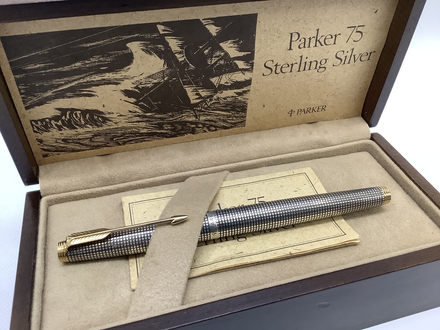Parker【パーカー】75 スターリングシルバーの万年筆などの