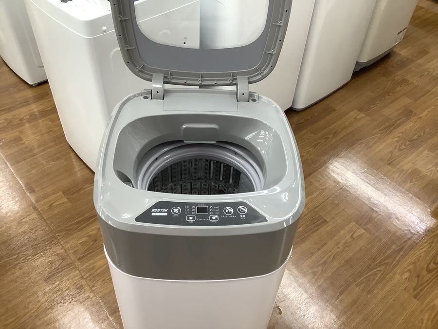 BESTEK【べステック】単身用小型全自動洗濯機 BTWA01 入荷しました！【川越店】 [2021.01.20発行]｜リサイクルショップ
