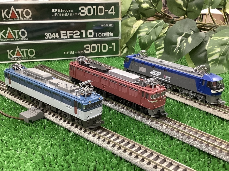 夢と希望を運ぶ！KATO（カトー）の電気機関車のNゲージが入荷