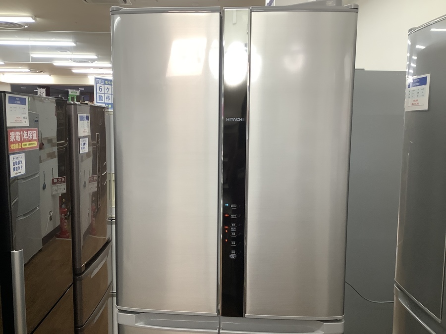 3ドア冷蔵庫　HITACHI 375L 【トレファク　川越店】 日立（HITACHI） 6ヶ月保証 3ドア冷蔵庫 375L R-K38JV 徹底除菌