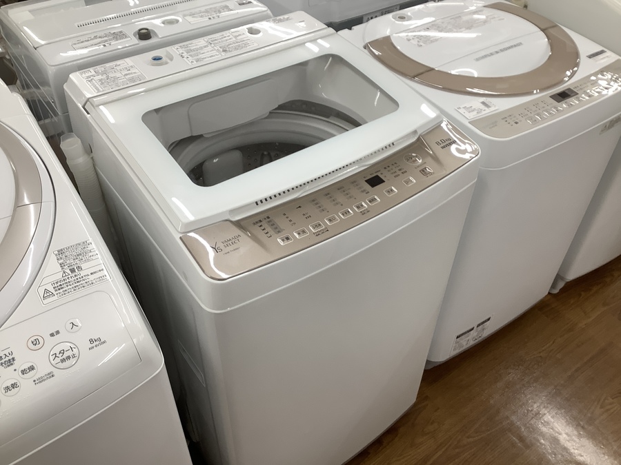 YAMADASELECT(ヤマダセレクト)の全自動洗濯機 YWM-TV80G1のご紹介です！【川越店】 [2021.09.30発行