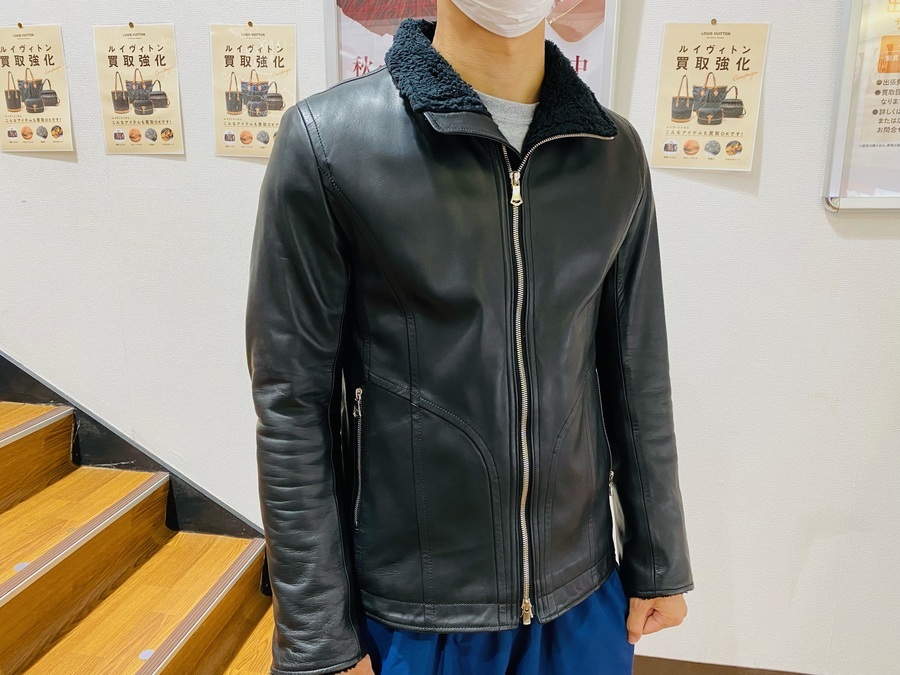 roar ロアー SPUN ツイードライダースジャケット 2 定価5万 LUA×Y'2 LEATHER 】 ルア別注ホースハイドライダースジャケット [ Lot