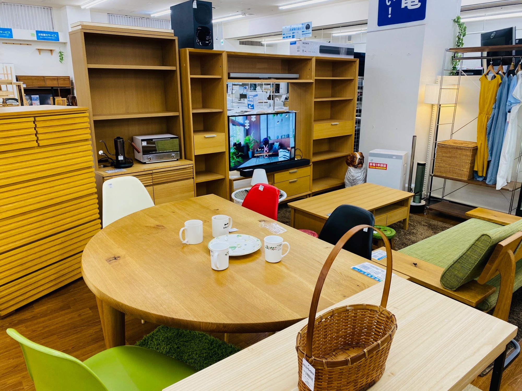 地域最大級！】中古家具、家電はトレファク川越店にお任せください