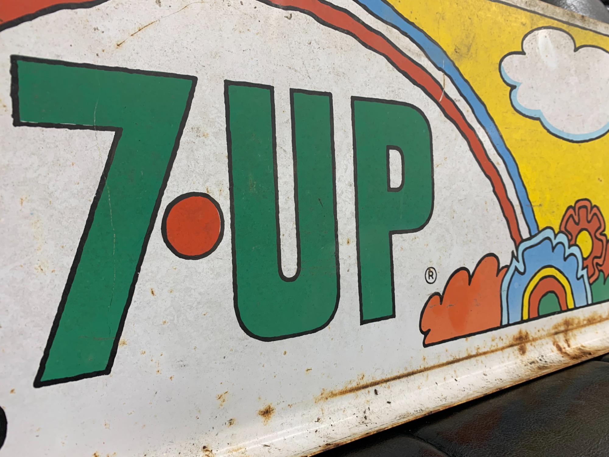 アメトイ好き必見!!7UPのヴィンテージ看板が入荷しました