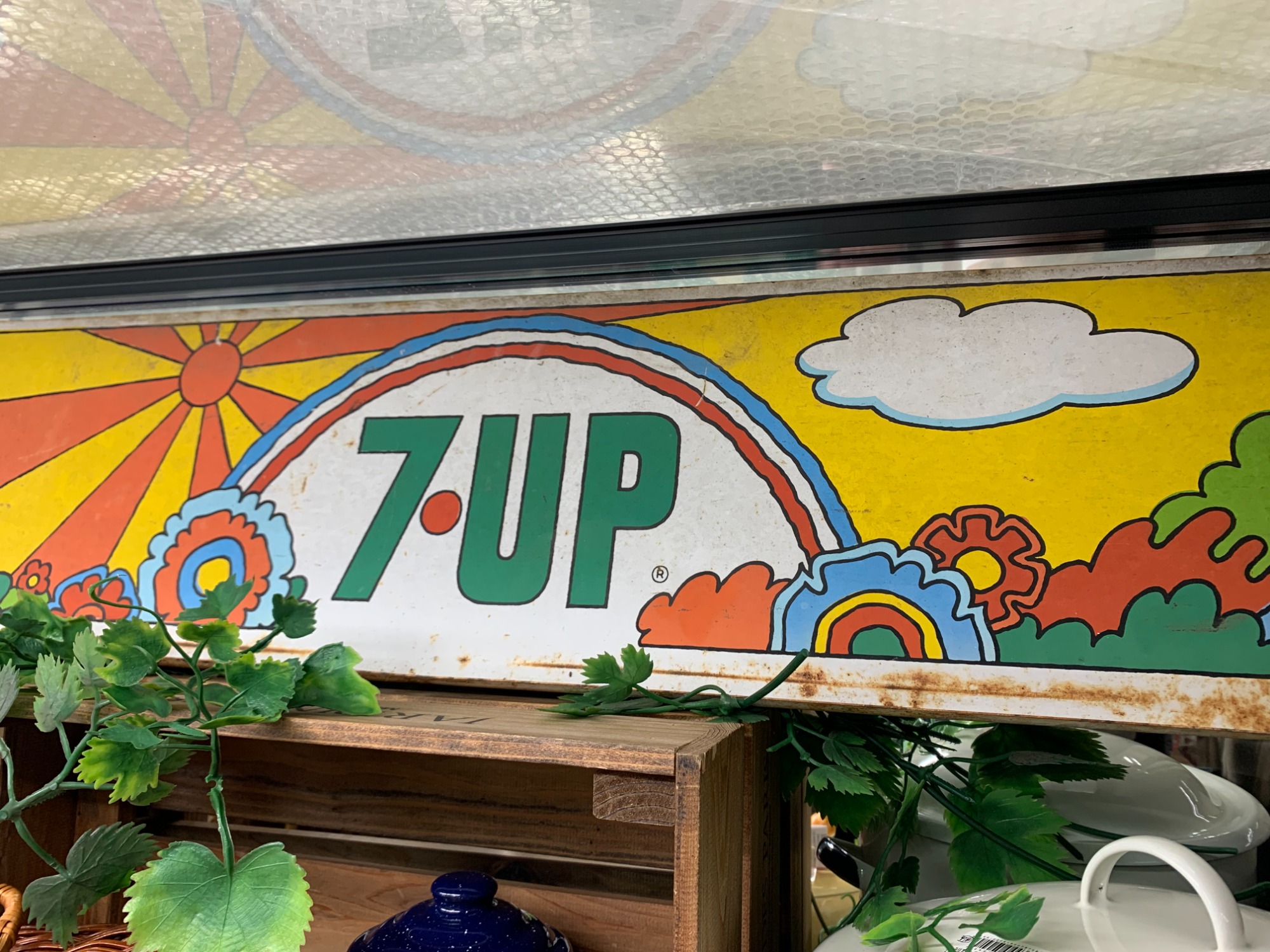 アメトイ好き必見!!7UPのヴィンテージ看板が入荷しました