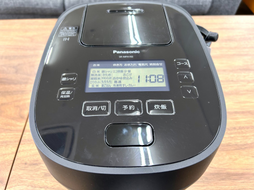 高年式!!】2023年製Panasonicの圧力IH炊飯ジャー入荷致しました