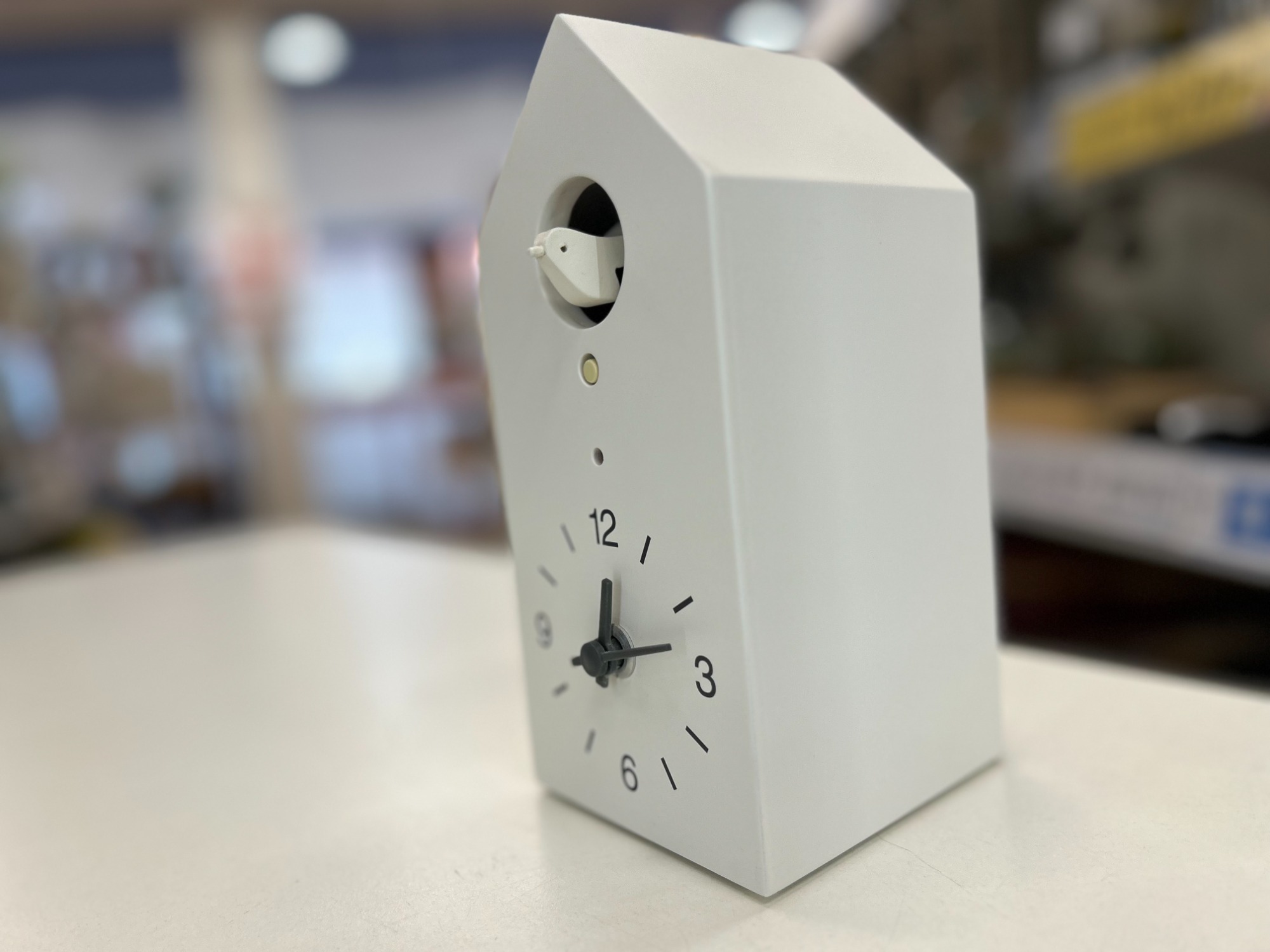 MUJI (無印良品) - 鳩時計 大 MUJI 無印良品 掛置時計 ホワイト 白の