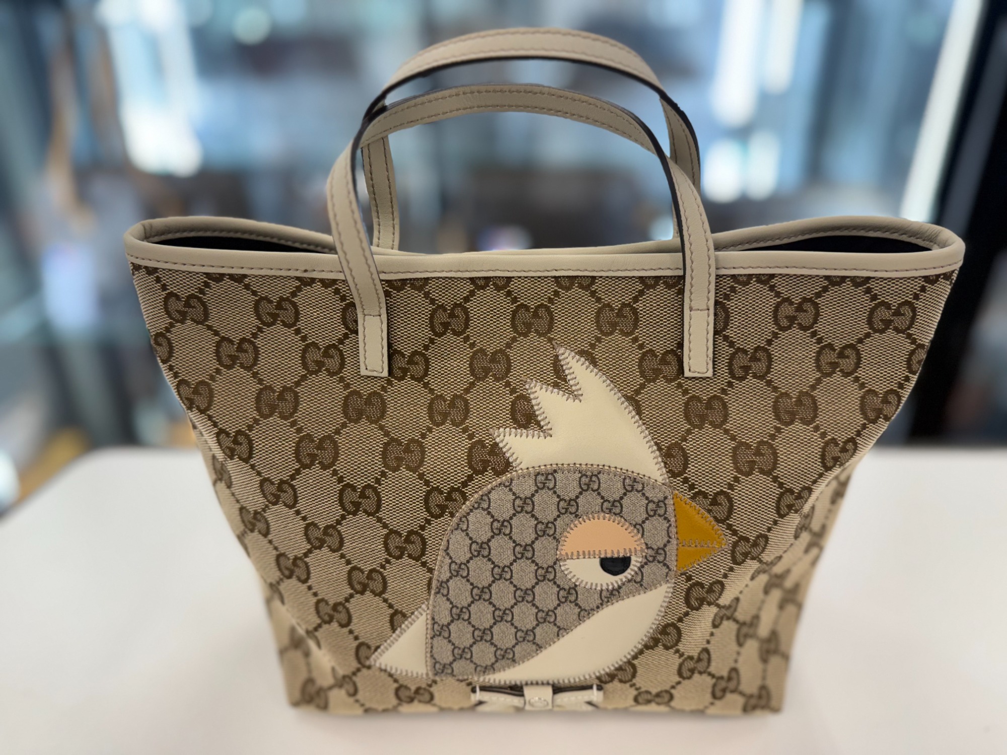 【特別送料無料！】 GUCCI】トートバッグ チルドレンズ ZOO パパガッロが買取入荷 バッグ