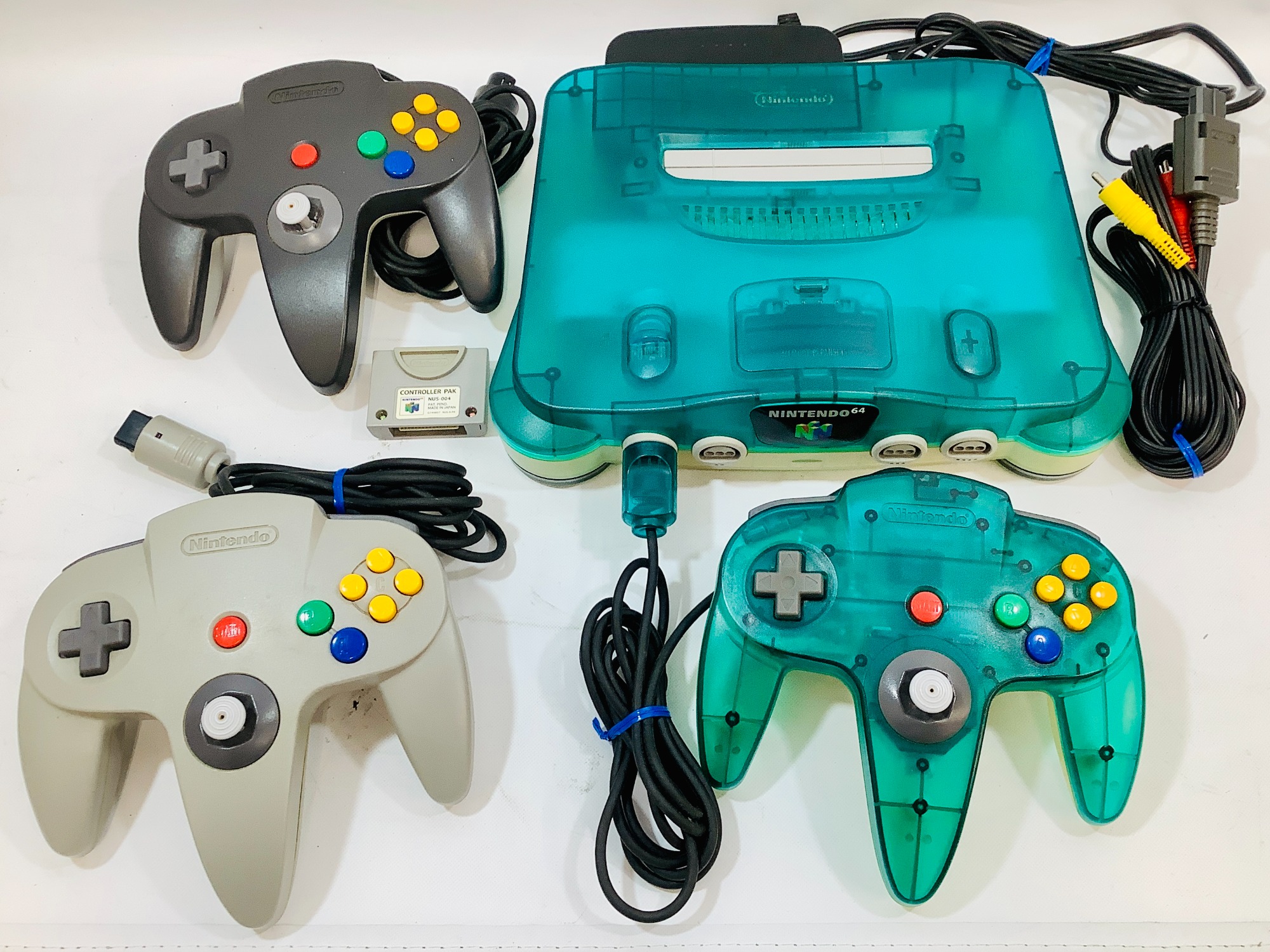 Nintendo64】ニンテンドー64 クリアブルーが買取入荷しました