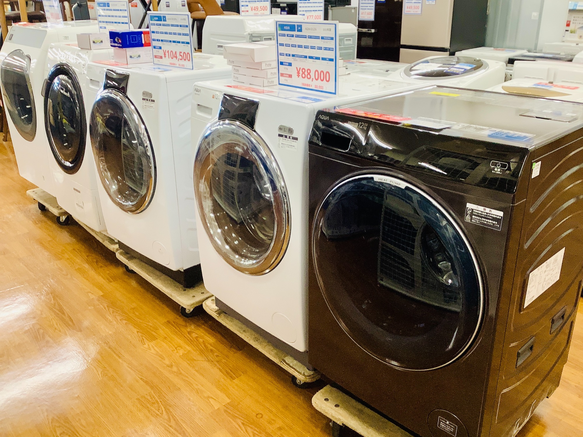 SHARP (シャープ) ドラム式洗濯乾燥機 ES-K10B-WLが入荷しました