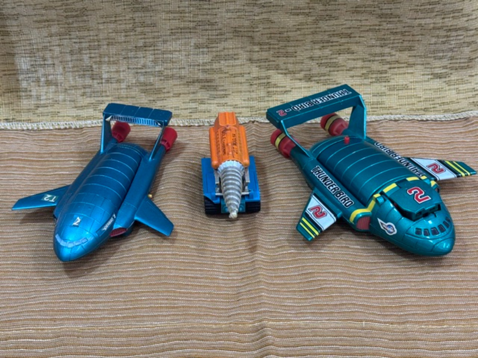 レトロ　懐かしのサンダーバード　フィギュア (全高23.5cm) サンダーバード トーキングアクションフィギュア 5体セット