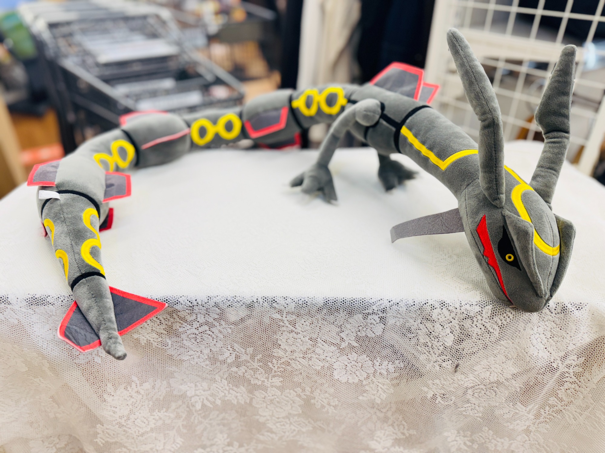 ポケモン一番くじ A賞】黒いレックウザ 抱きぬいぐるみ が買取入荷