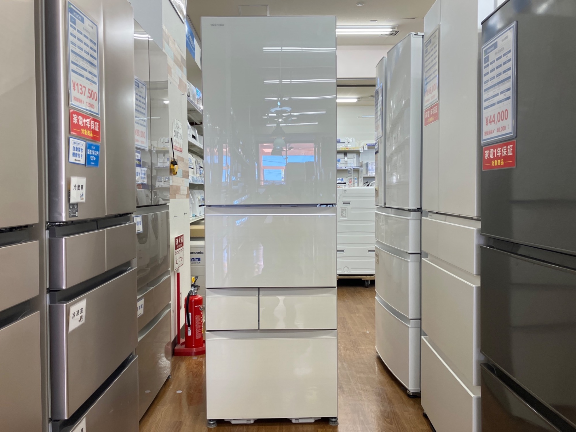 TOSHIBA 5ドア冷蔵庫　470L 2023年製　GR-W470GZ 【トレファク　川越店】 TOSHIBA (トウシバ) 5ドア冷蔵庫 GR-W470GZ 2023年製 470L｜トレファク