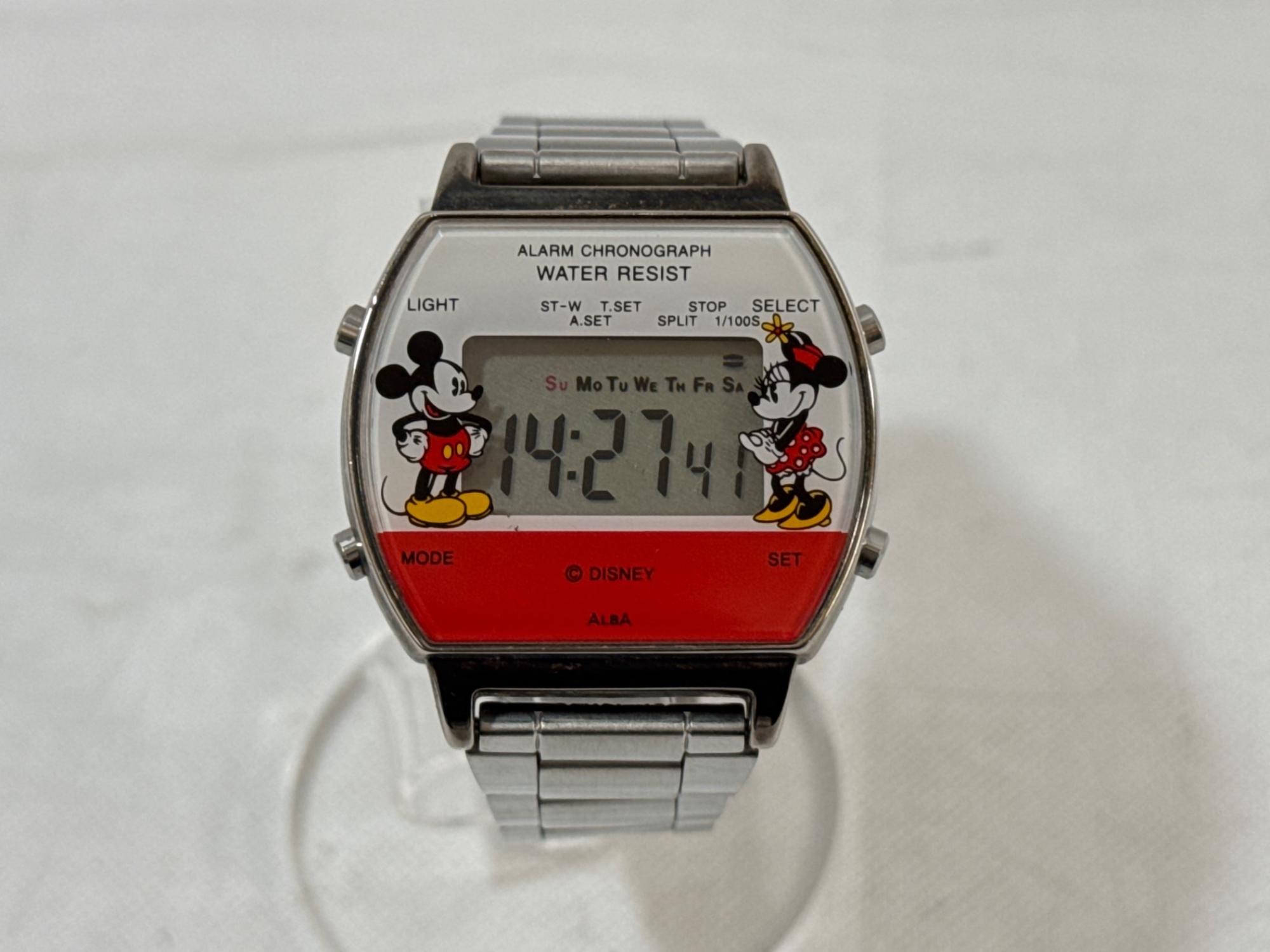 【新品】ミッキ&ミニーの腕時計　ALBA  5気圧防水 中古・古着通販】ALBA (アルバ) ALBA ミッキー＆ミニー70周年記念