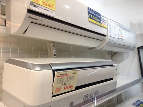 エアコンの扇風機