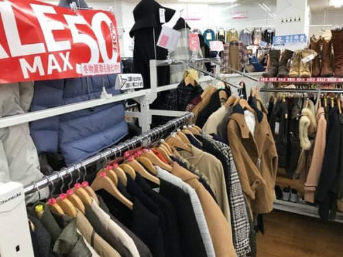 メンズファッションの川越店衣類