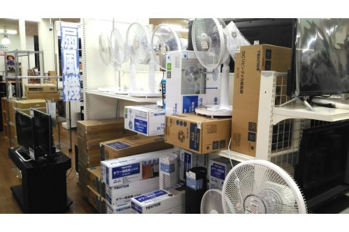 エアコンの扇風機