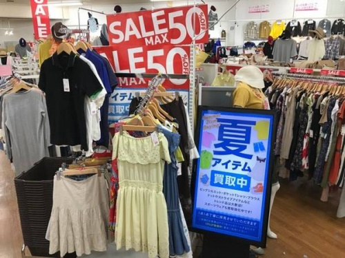 メンズファッションの川越店衣類