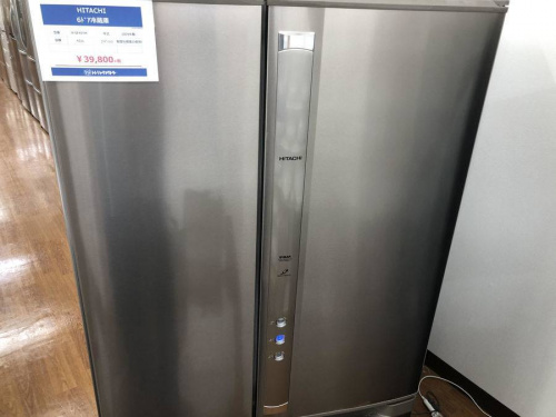 生活家電の冷蔵庫