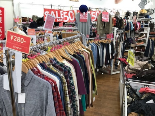 メンズファッションの川越店衣類