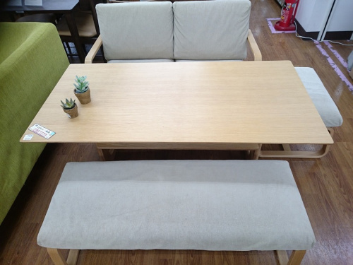 ダイニングセットの無印良品