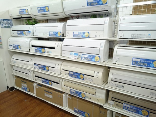 季節家電のエアコン