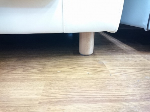 ソファーのレザー