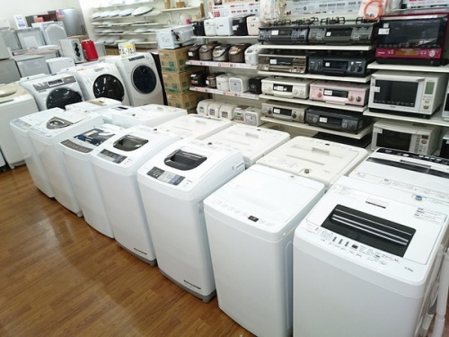 洗濯機の冷蔵庫