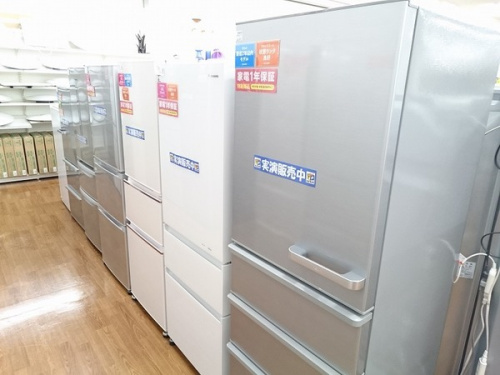生活家電の冷蔵庫