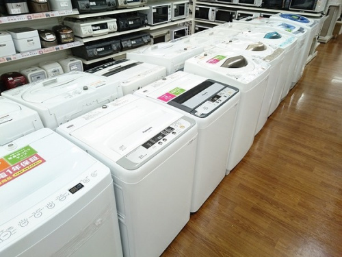 洗濯機の家電　川越