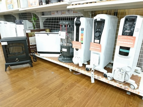 冬家電の暖房器具