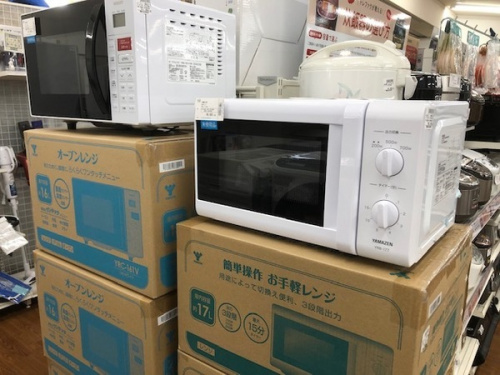 調理家電のレンジ