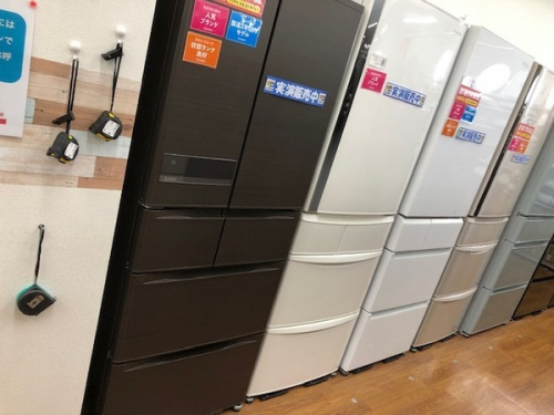 冷蔵庫のMITSUBISHI
