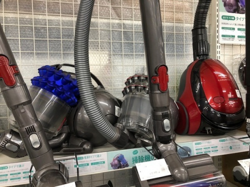 掃除機の買取強化
