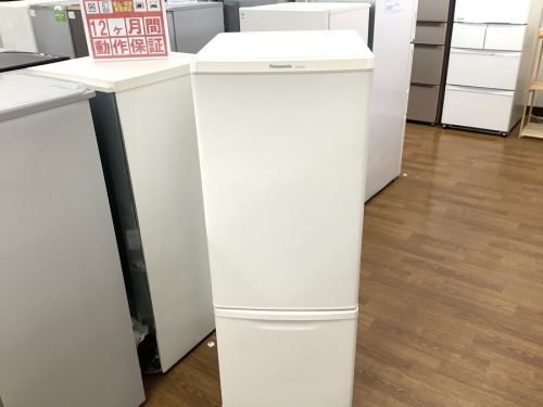 Panasonic パナソニック 2ドア冷蔵庫 NR-B17BW-W 2019年製【トレファク