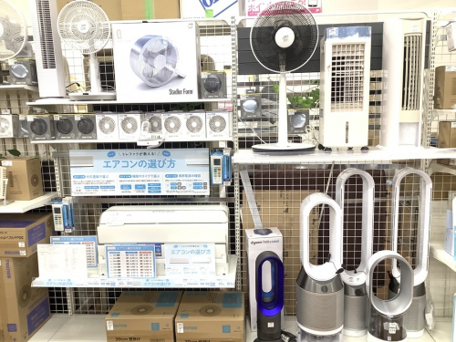 季節家電の扇風機