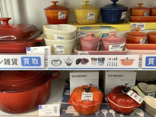 キッチン雑貨のルクルーゼ