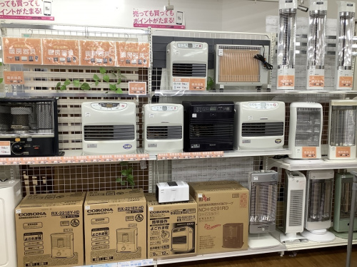 冬物家電のヒーター