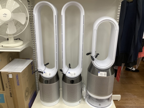 暖房器具の扇風機