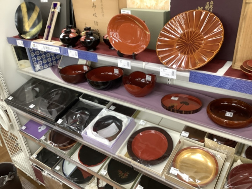 菓子鉢の土佐古代塗