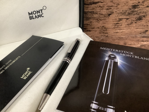 MONTBLANC MEISTERSTÜCK ダイヤモンド付きボールペン保証書付 MONTBLANC MEISTERSTÜCK ダイヤモンド付きボールペン保証書付
