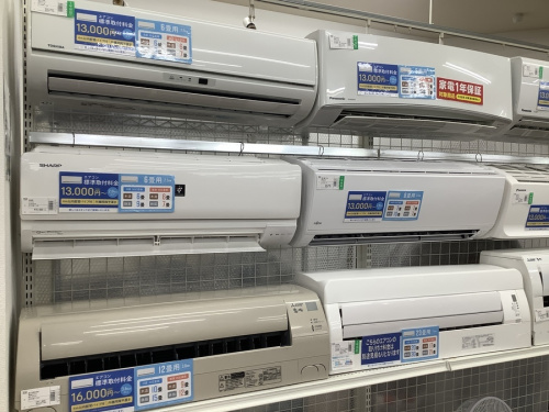 エアコンの暖房器具