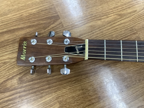 アコースティックギターのMORRIS モーリス