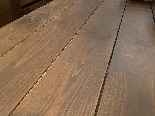 ソファーダイニング4点セットのナチュラル×ブラウン